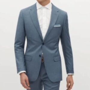 NWT The Groomsman Suit Men's Dress Jacket Steel Blue Slim/Mod Fit Assorted Sizes
